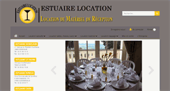 Desktop Screenshot of estuairelocation.fr